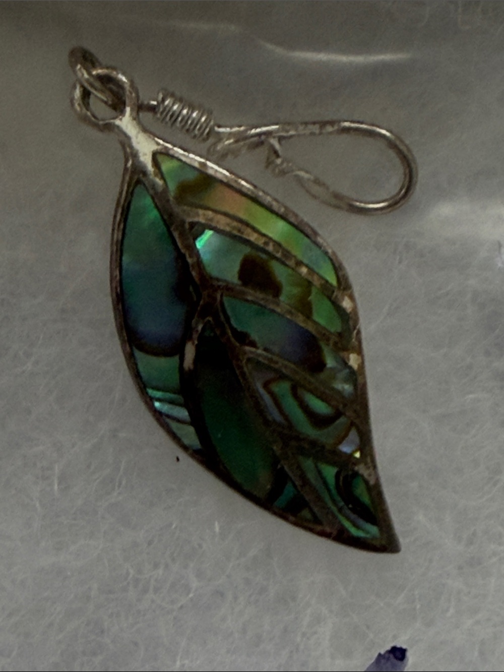 Sterling Silver 925 Abalone pendant